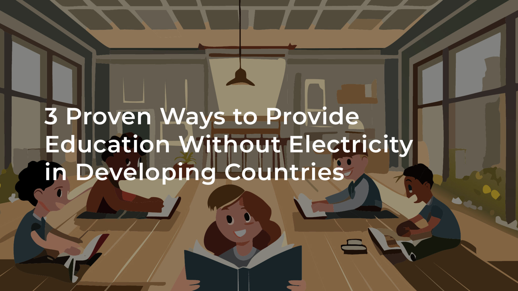 3 proven ways to provide education without electricity